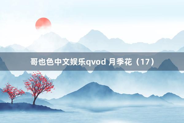 哥也色中文娱乐qvod 月季花（17）